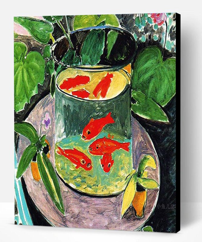 Goldfish Bowl Paint By Number