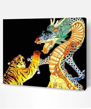 Crouching Tiger Dragon Paint By Number