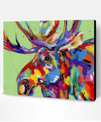 Bully Moose Paint By Number