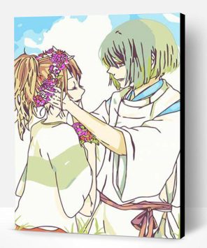Chihiro and Haku Paint By Number