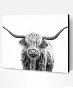 Highland Cow Paint By Number