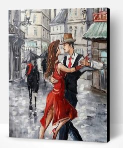 Romantic Street Tango Paint By Number