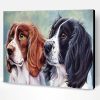 Twin Dogs Paint By Number