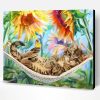 Cats in Hammock Paint By Number