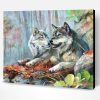 Wolf Mates Paint By Number