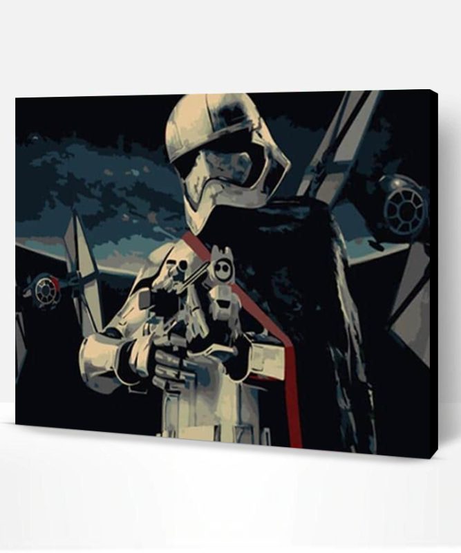 Captain Phasma People Paint By Numbers