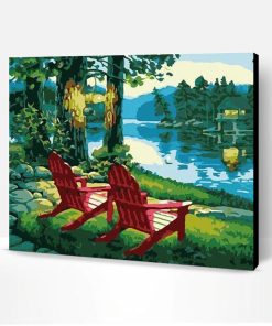 Lakeside Chair Paint By Number