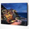 Cinque Terre National Park By Night Paint By Number