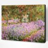 The Artist's Garden at Giverny Claude Monet Paint By Number