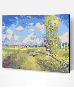 Summer Poppy Fields Claude Monet Paint By Number