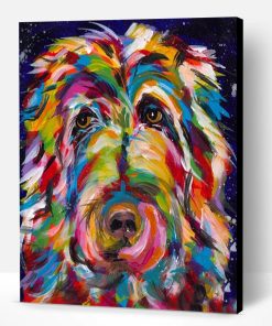 Colorful Airedale Terrier Paint By Number