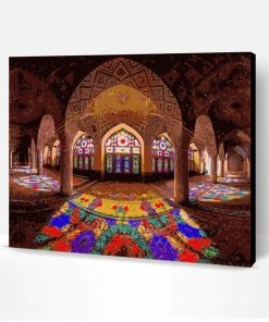 Colorful Mosque of Persia Paint By Number