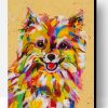 Colorful Pomeranian Paint By Number