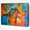 Colorful Buffalo Paint By Number