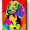 Colorful Dalmatian Dog Paint By Number