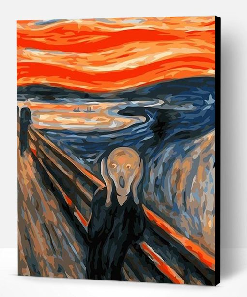 The Scream Edvard Munch Paint By Number