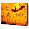 Cranes at Dawn Paint By Number