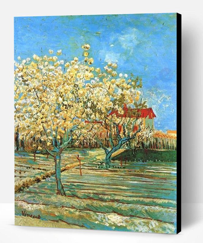 Orchard in Blossom Van Gogh Paint By Number