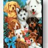 Cute Puppies Paint By Number