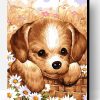 Cute Puppy Paint By Number