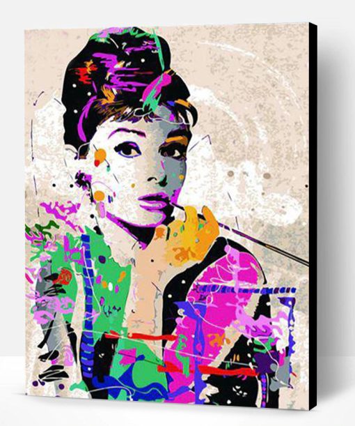 Audrey Hepburn Paint By Number