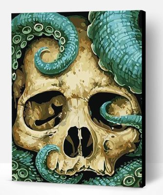 Skull Octopus Paint By Number