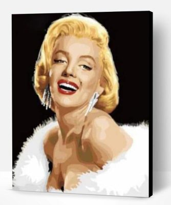 Laughing Marilyn Monroe Paint By Number