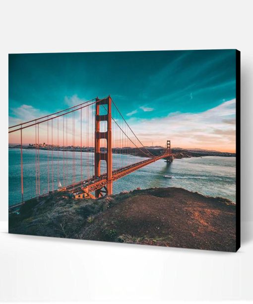 Golden Gate Bridge Paint By Number