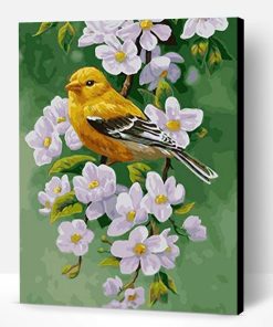 little yellow bird Paint By Number