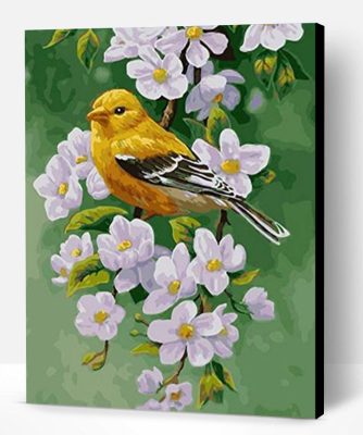 little yellow bird Paint By Number