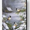 Winter Bird Paint By Number