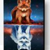 The Fox and The Wolf Paint By Number