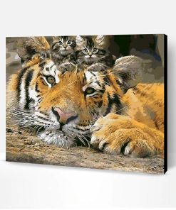 Tiger Kittens Paint By Number