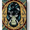 Gorilla logo Paint By Number