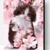 Little Pretty Cat Paint By Number