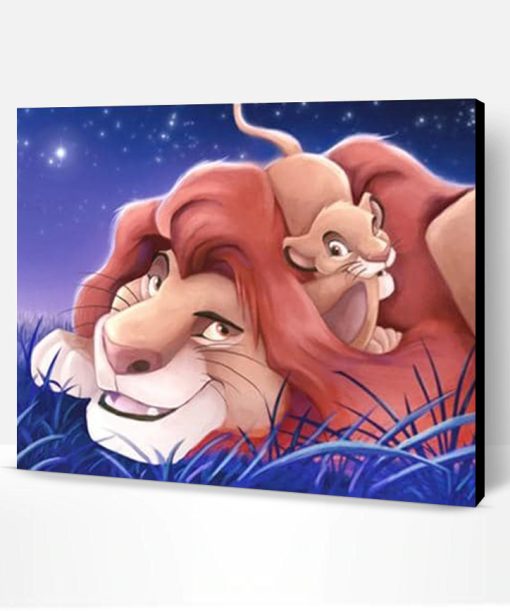 Disney Lion King Paint By Number