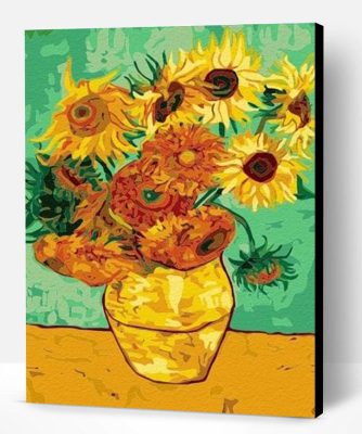 Sunflowers Vincent Van Gogh Paint By Number