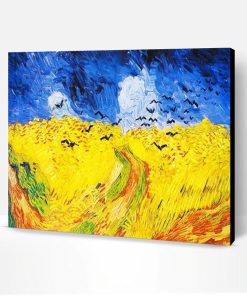 Wheatfield with Crows Van Gogh Paint By Number