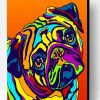 Dog Pop Art Colors Paint By Number