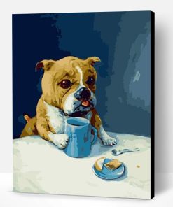 English Bulldog Paint By Number