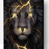 Lightning Lion Paint By Number