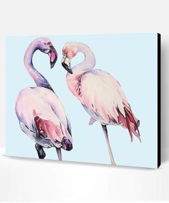 Female Flamingos Paint By Number
