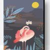 Flamingo At night Paint By Number