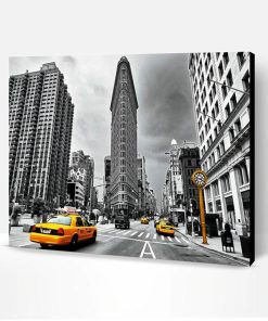 Flatiron Building New York Paint By Number
