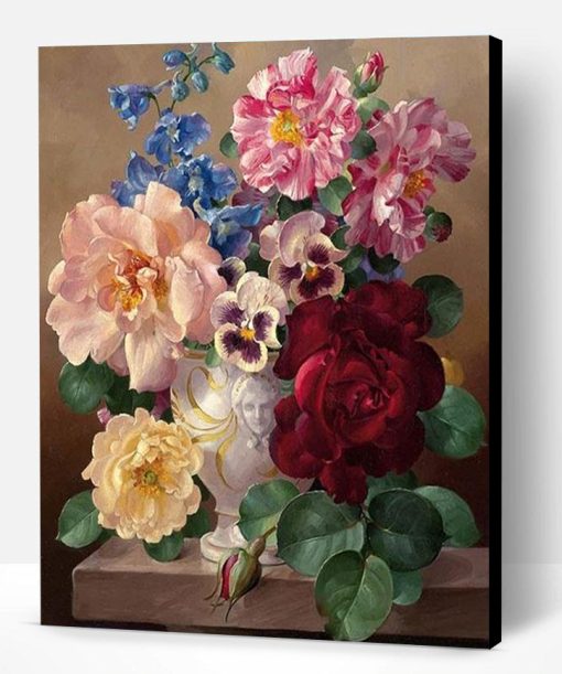 Flowers Bouquet Paint By Number