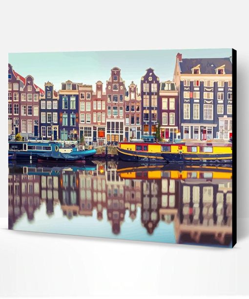 Amsterdam Canal Paint By Number