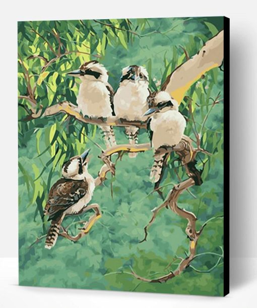 Laughing Kookaburra Paint By Number