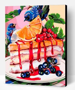 Fruit Cake Paint By Number