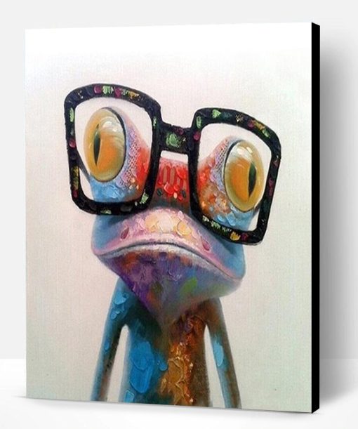 Funny Frog Paint By Number