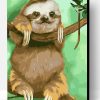 Funny Sloth Paint By Number